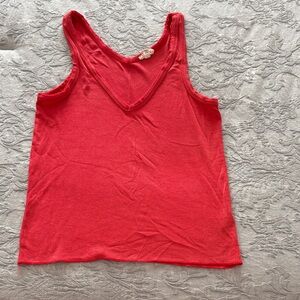 POL Vibrant Red Tank Top